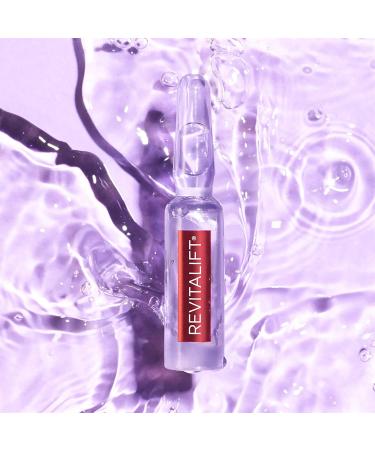 L'Oreal Paris Revitalift Derm Intensives Hyaluronic Acid Serum Ampoules | Anti-Aging Skin Replumping - 7 Day Boost (Pack of 7 - Buy Online on GoSupps.com