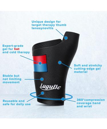 Luguiic Wearable Thumb Wrist - Black - L - Buy Online on GoSupps.com