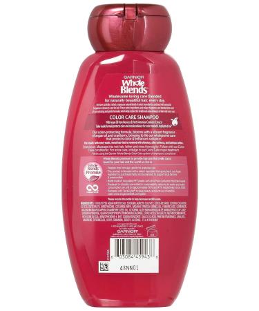 Garnier Whole Blends Color Care Shampoo - Argan Oil & Cranberry Extracts 12.5 Fl Oz - Buy Online on GoSupps.com