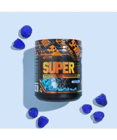 Beyond Yourself - SuperSET | Pre-Workout Formulated for Peak Performance & Insane Pumps | Dominate Savage Workouts with 300mg Caffeine 9g L-Citrulline + HICA Taurine & Agmatine | 40 Servings | Blue Freeze - Buy Online on GoSupps.com