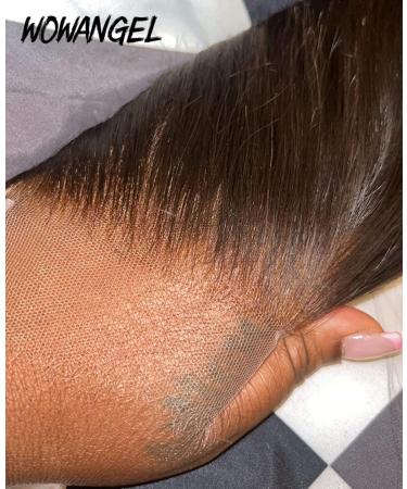 WOWANGEL 13x6 Ear to Ear SKINLIKE Real HD Lace Frontal Only 0.1mm Ultra-thin HD Lace Natural Hairline with Bigger Pre Plucked Area Bleached Knots Invisible Clear HD Lace Frontal Straight 16 Inch 13x6 Real HD Lace Frontal-Straight 16 Inch - Buy Online on GoSupps.com
