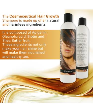 Rozge Hair Growth Shampoo with Biotin - Anti Hair Loss Treatment for Men & Women | 1oz Thickening Formula - Buy Online on GoSupps.com