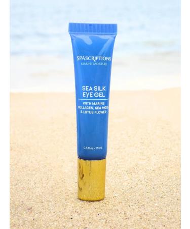 Spascriptions Marine Moisture Sea Silk Eye Gel - 0.5 fl oz | Under-Eye Gel Moisturizer with Natural Marine Collagen | Cruelty Free & International Shipping - Buy Online on GoSupps.com