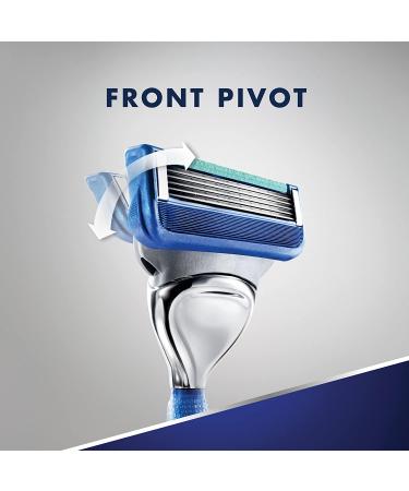 Gillette5 Men's Razor Handle with 4 Refills - Smooth Shaving Experience - Buy Online on GoSupps.com