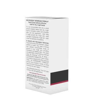 Neutrogena Norwegian Formula Hand Cream 2 oz Fragrance-Free - Pack of 12 - Buy Online on GoSupps.com