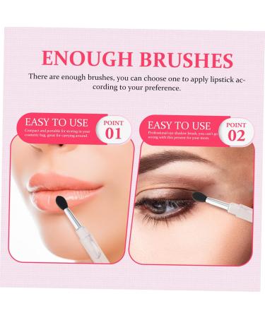 FOMIYES 24 Pcs Silicone Lip Mask Brush Beauty Kit | Lipstick & Lash Applicator Accessories for Cosmetology - Perfect for Girls - Buy Online on GoSupps.com