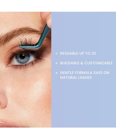 KISS Falscara Multipack - Contact Lens Friendly False Eyelashes Faux Mink Lash Clusters (12mm-16mm) - 24 Reusable Wisps Easy Application - Buy Online on GoSupps.com