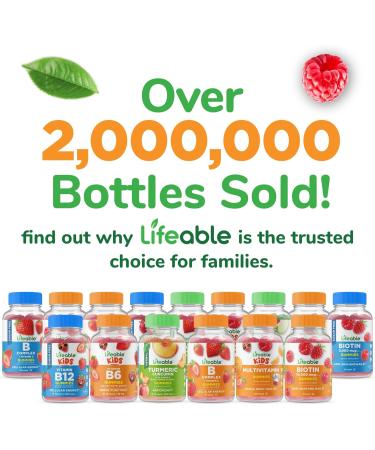 Lifeable Probiotics Gummies | 2 Billion CFU | Great Tasting Probiotic Gummies for Women | Probiotic Gummy for Gut Health and Immune Support | Probiotics for Women and Men | 90 Gummies - Buy Online on GoSupps.com