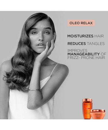 KERASTASE Discipline Masque Oleo-Relax Hair Mask - Nourishing Hair Treatment with Shorea Butter and Coconut Oil - 6.8 Fl Oz - Buy Online on GoSupps.com