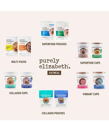 Shop Purely Elizabeth Gluten-Free Blueberry Lemon Oats Cups - 12 Count - Buy Online on GoSupps.com