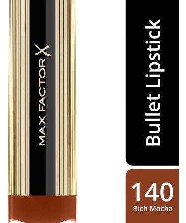 Max Factor Colour Elixir Lipstick - Rich Mocha 140 with Vitamin E | 1 Count - Buy Online on GoSupps.com