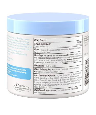 Aveeno Eczema Therapy Itch Relief Balm 11 oz - Soothing Relief for Eczema Symptoms - Buy Online on GoSupps.com