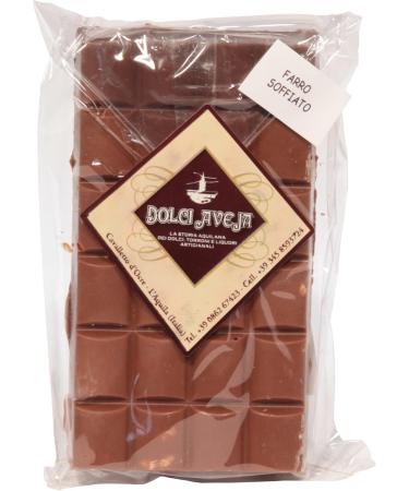 Dolci Aveja - Milk chocolate bar with 90 gr Blown spelt - Buy Online on GoSupps.com