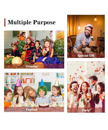 Hair Color Wax - Magic Master Keratin Temporary Hair Styling for Men & Women | 5 Vibrant Colors for Parties Festivals & Cosplay - Buy Online on GoSupps.com