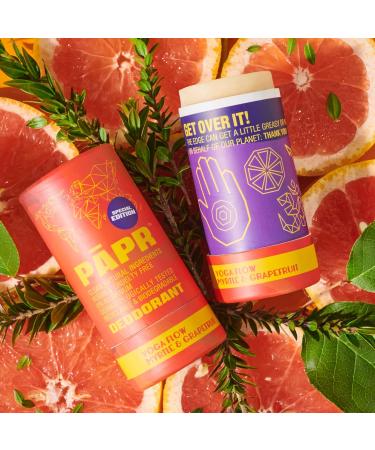PAPR - Nature Powered Clinically Proven All Natural Deodorant in Zero Waste Paper Packaging (Yoga Flow) - Buy Online on GoSupps.com