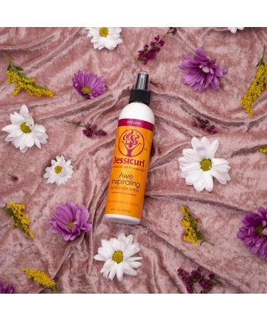 Jessicurl Awe Inspiraling Spray No Fragrance Added 8 Fl oz. Moisturizing Midday Curl Refresher Spray for Curly Hair Curl Defining No Fragrance 8 Fl Oz (Pack of 1) - Buy Online on GoSupps.com