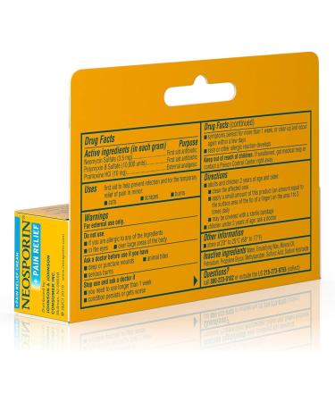Neosporin + Pain Relief Cream 0.5 oz - Fast-Acting Relief - Buy Online on GoSupps.com