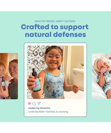 JoySpring Herbal Detox for Kids Cilantro Extract Cleanse to Support Speech & Improve Behavior Natural Detox with Cilantro - 1 fl oz (30 Servings) 1 Fl Oz (Pack of 1) - Buy Online on GoSupps.com