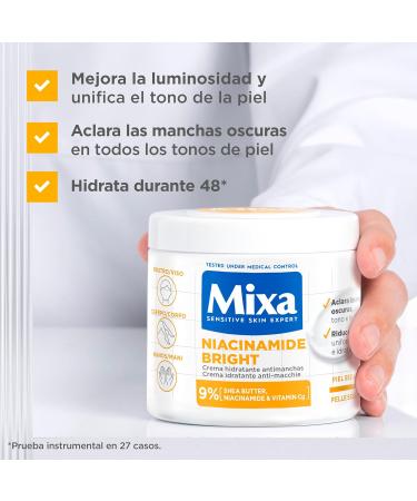 Mixa Niacinamide Bright antiblemish moisturizer 400 ml - Buy Online on GoSupps.com