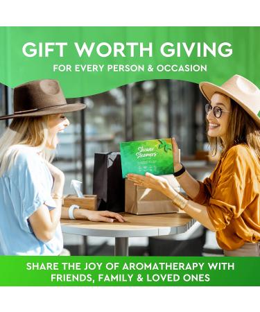 Cleverfy Shower Steamers Aromatherapy - 6 Menthol & Eucalyptus Shower Bombs for Relaxation & Congestion Relief - Mother's Day Gifts - Green Set - Buy Online on GoSupps.com