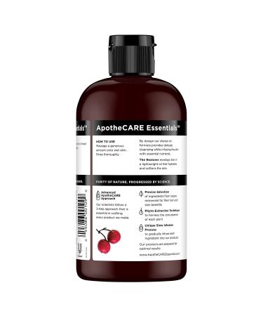 ApotheCARE Essentials Restorer In-Shower Oil - Rosehip, Geranium & Aloe Vera 12 oz - Buy Online on GoSupps.com