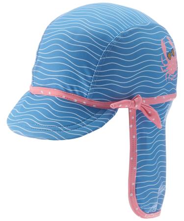 Playshoes Unisex Children UV Protection Hat Swimming Cap Headgear 49 Cancer