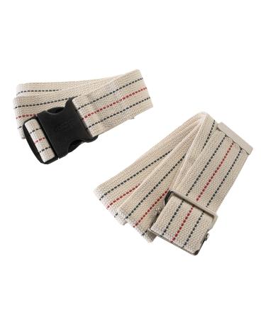Metal Gait Belt Beige 21 Inch