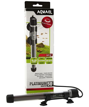 AQUAEL 121215 Glass heater PLATINIUM HEATER 50W 190 g Black