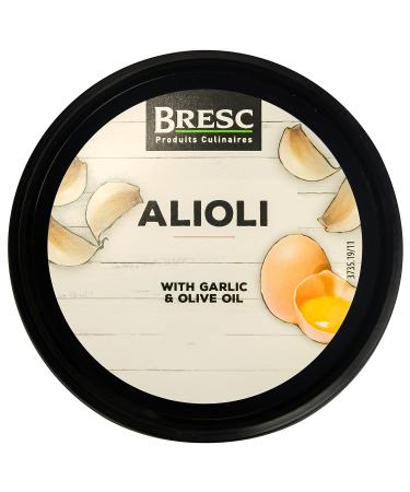Bresc Alioli Clasico - 3x325g | Authentic Spanish Garlic Dip & Aioli - Perfect for Meat & Fish Dishes - High-Quality Olive Oil - Buy Online on GoSupps.com