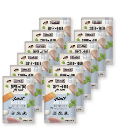 Salmon & poultry 12 x 100 g