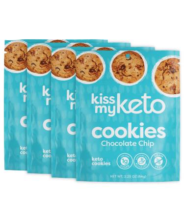 Kiss My Keto Keto Cookies Chocolate Chip 2.25 oz (64 g)