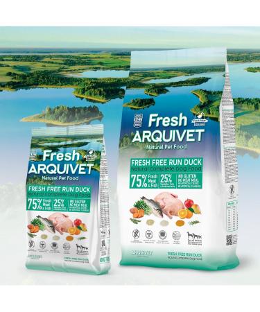 Arquivet Fresh Free Run Duck 2.5 kg Semi-Moist Duck Food - Buy Online on GoSupps.com