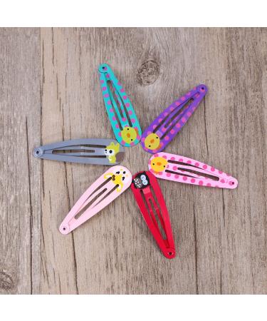 Frcolor 5PCS Snap Hair Clips - No Slip Metal Hair Clips for Girls | Durable & Stylish Accessories for All Hair Types - Buy Online on GoSupps.com