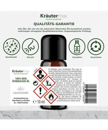 Buy Herbal Max Latshackle Pine Essential Oil - 10ml | Natural Mountain Pine Fragrance Oil | International Shipping Available - Buy Online on GoSupps.com