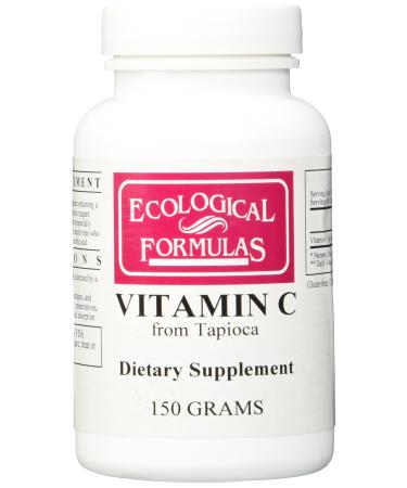 Ecological Formulas - Vitamin C from Tapioca 150 GMS Health and Beauty 