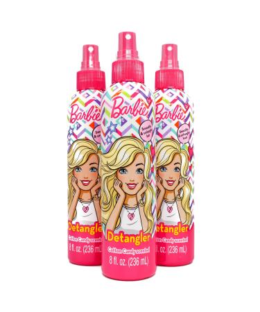Barbie Cotton Candy Scented Hair Detangler 8oz (Pack of 3)