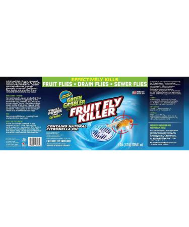Green Gobbler Fruit Fly and Drain Fly Eliminator Gel - 1 Gallon - Buy Online on GoSupps.com