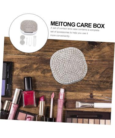 Buy Healvian Colored Contact Lens Care Box - Travel Eye Contact Case & Organizer Kit - Compact Storage with Steine Stones - Perfect for International Shipping - Buy Online on GoSupps.com