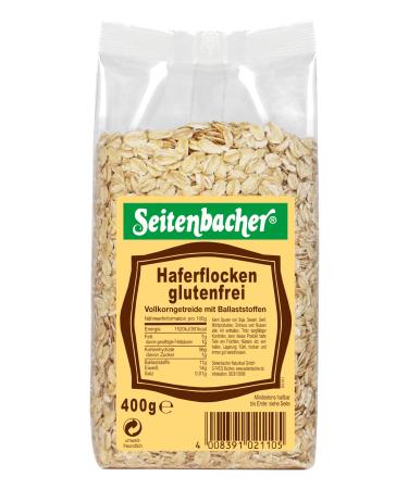 Seitenbacher Oatmeal I Large Leafed I Whole I Delicate I Gluten Free I (10 x 400 g)