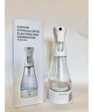 SANRES Generador de Liquido limpiador | Mezcla agua con sal y en 5 min tendras in limpiador a base de Hypoclorito de Sodio