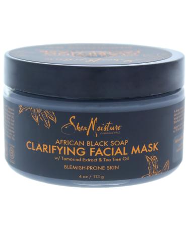 SheaMoisture African Black Soap Problem Skin Facial Mask  4 Ounce 4 Ounce (Pack of 1) - Buy Online on GoSupps.com