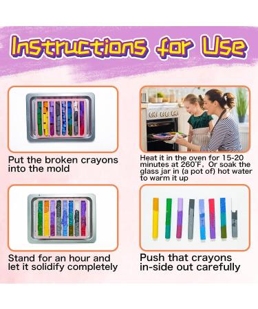 Christmas Crayon Mold Set - 5 PCS Silicone Oven Safe Shapes with Animal & Forest Themes - Ideal for Valentine's Art Kits Supplies - Buy Online on GoSupps.com