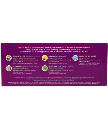 Now Foods Plant Defense Essential Oils Kit - 5 x 1 fl oz Bottles for Natural Protection - Buy Online on GoSupps.com