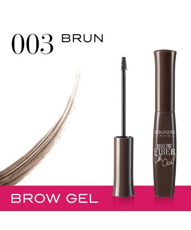 Bourjois Brow Fiber Mascara 003 Brown - 6.8ml | Best International Shipping - Buy Online on GoSupps.com