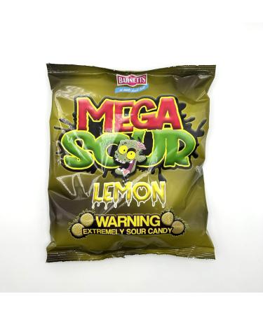 Barnetts Sweets Mega Sour Candy Lemon Citron (454g) - Buy Online on GoSupps.com