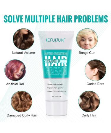 Silk & Gloss Hair Straightening Cream - Protein Correcting Formula for Men & Women - Buy Online on GoSupps.com
