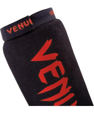 Venum Kontact Shin and Instep Guards Black/Red - Best Quality Protection - Buy Online on GoSupps.com