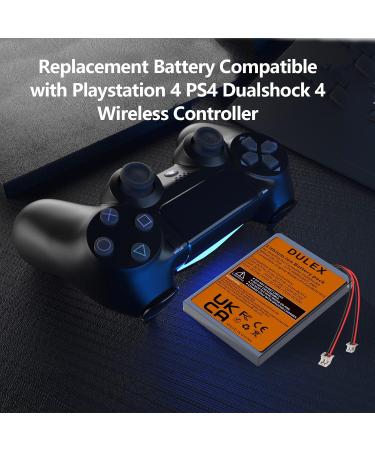 DULEX 3.7V 2000mAh Replacement Battery for PS4 Dualshock 4 Controller | Big & Small Plug | International Shipping Available - Buy Online on GoSupps.com