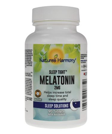 Nature'sHarmony Time Released Melatonin 2mg(90 Tablets)