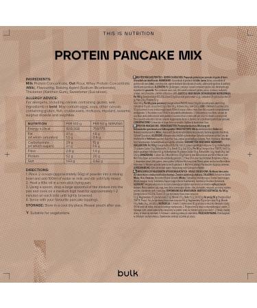 High Protein Peanut Butter Pancake Mix - 1kg | 10 Servings | Bulk Buy - Buy Online on GoSupps.com